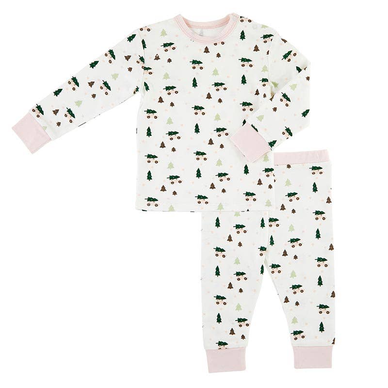 Christmas 2 PC PJ Set - Pink