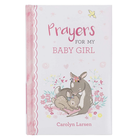 Girls Book of Prayers Padded Hardcover Kids Books