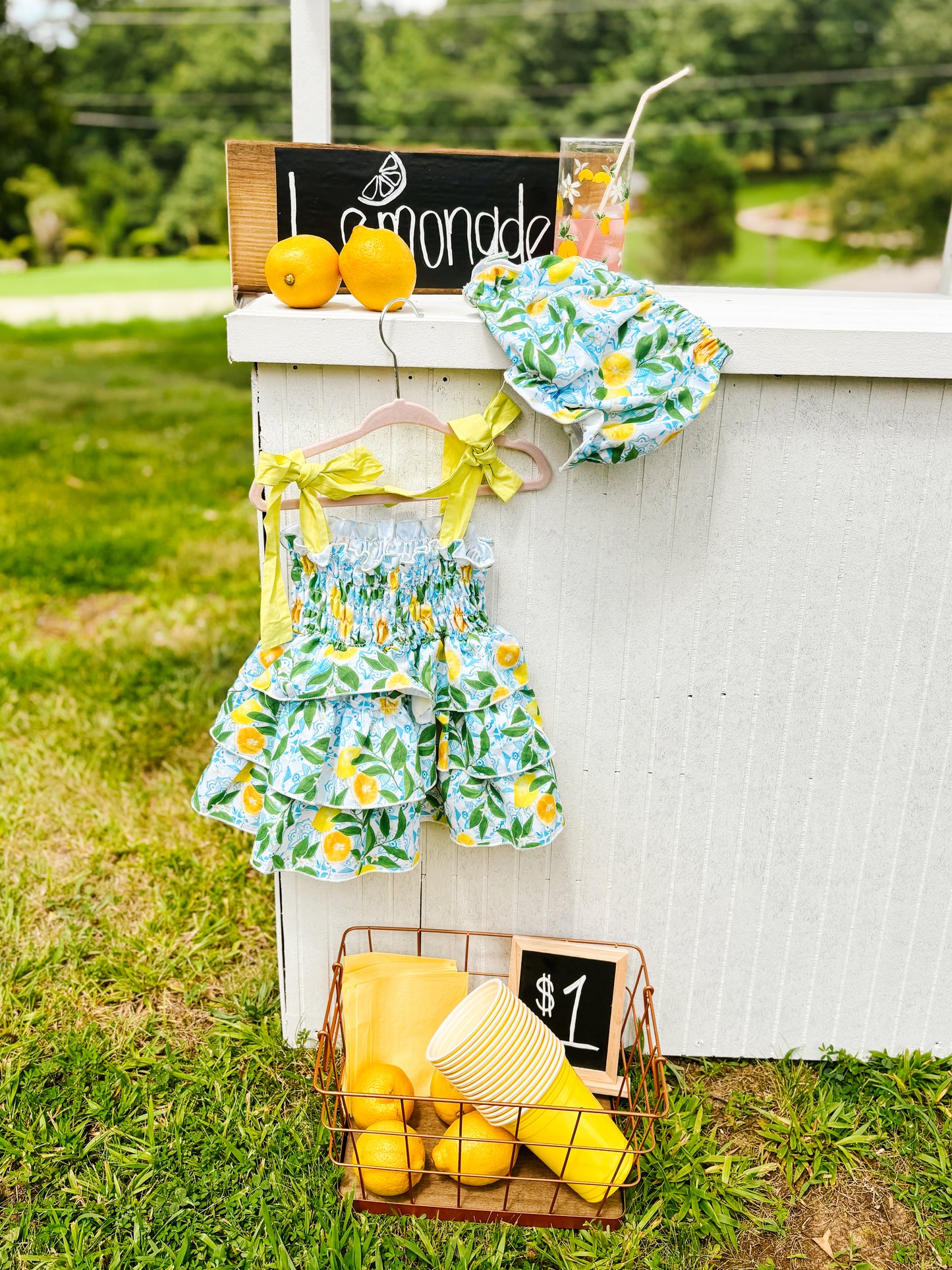 Limoncello Tiered Diaper Set