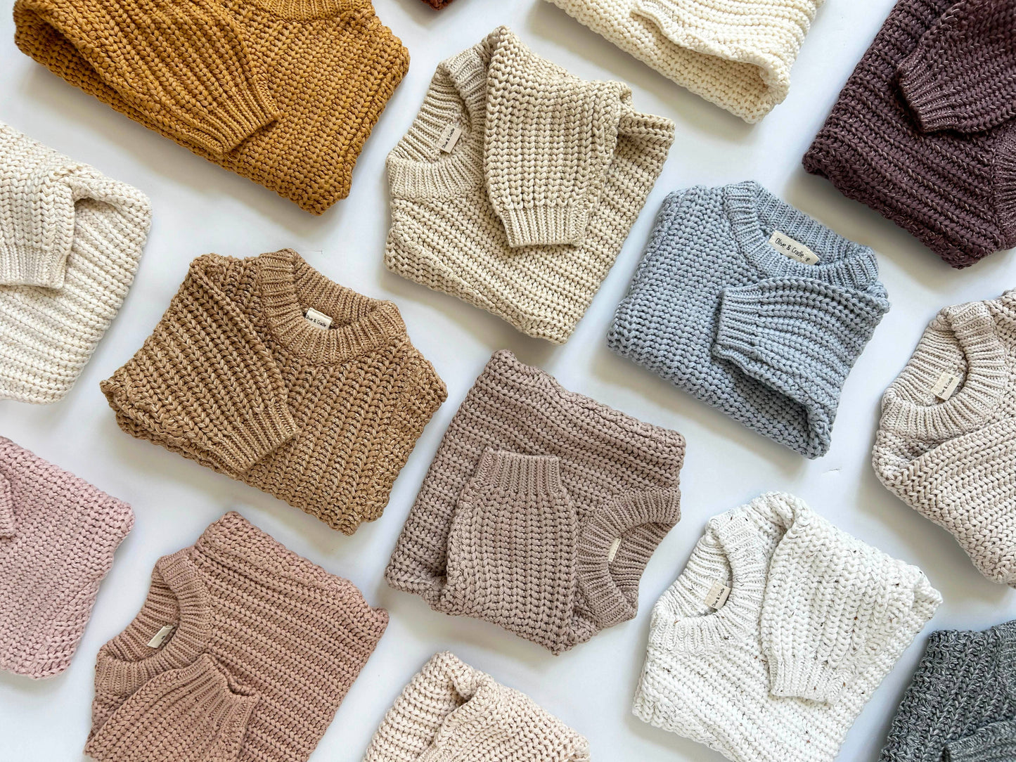 Baby Chunky Knit Braided Sweater: Taupe / 2/3T