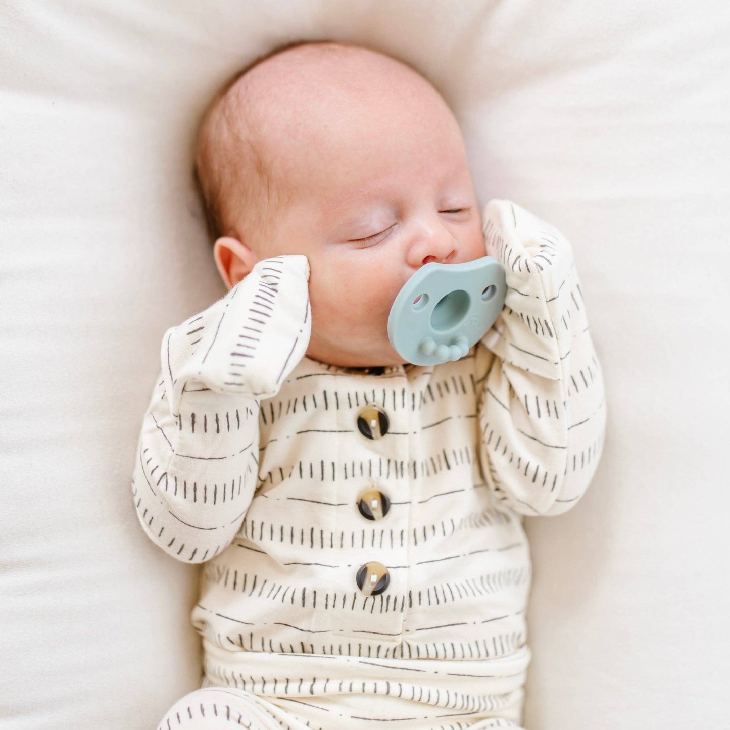 Cutie PAT Light (0-6m): Ivory & Dune