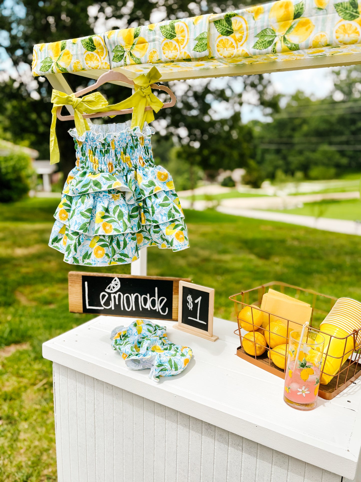 Limoncello Tiered Diaper Set
