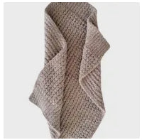 Phufy Bliss Waffle Mini Blanket Desert Tan