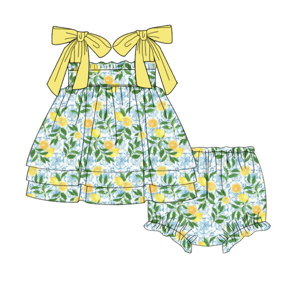 Limoncello Tiered Diaper Set