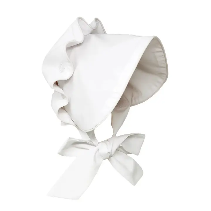 Southern Style Baby Bonnet (WHITE)