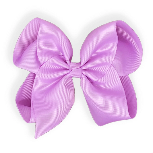 5 inch Grosgrain Hairbow (LAVENDER)