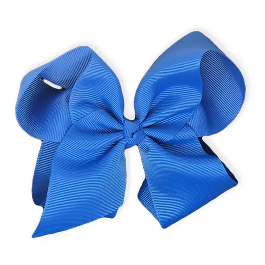5 inch Grosgrain Hairbow (ROYAL BLUE)