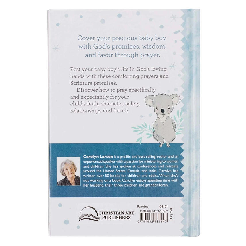 Boys Book of Prayers Padded Hardcover Kids Books