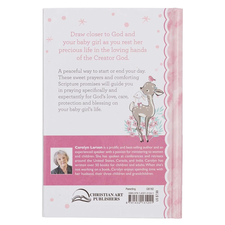 Girls Book of Prayers Padded Hardcover Kids Books