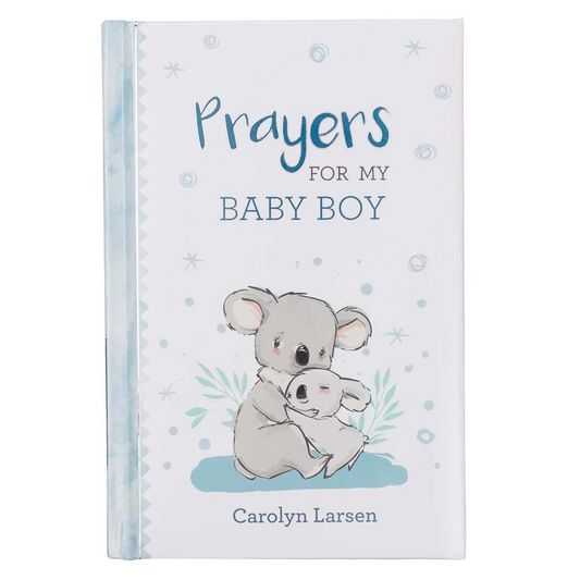 Boys Book of Prayers Padded Hardcover Kids Books