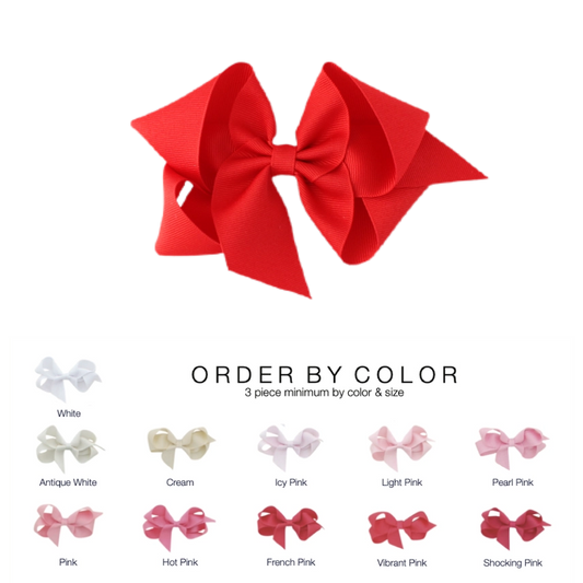 Red 4 inch Bow